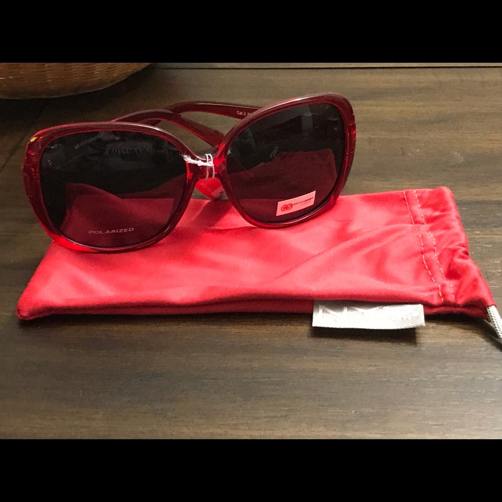 Red sunglasses